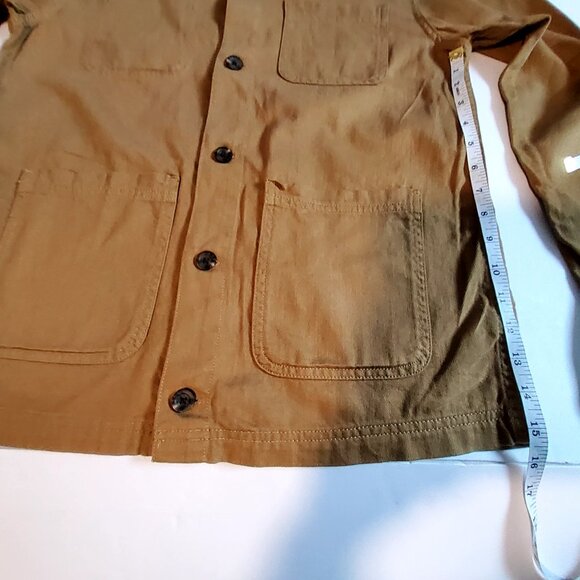 Goodfellow & Co Mens Brown Utility Jacket Size M CottonButton-up front design - Picture 5 of 8